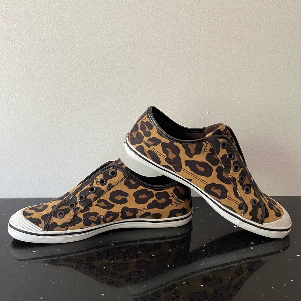 ‼️SOLD‼️Coach Kira Leopard Print Shoes